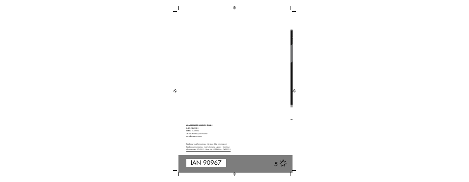 Parkside PSTD 800 A1 User Manual | Page 51 / 51