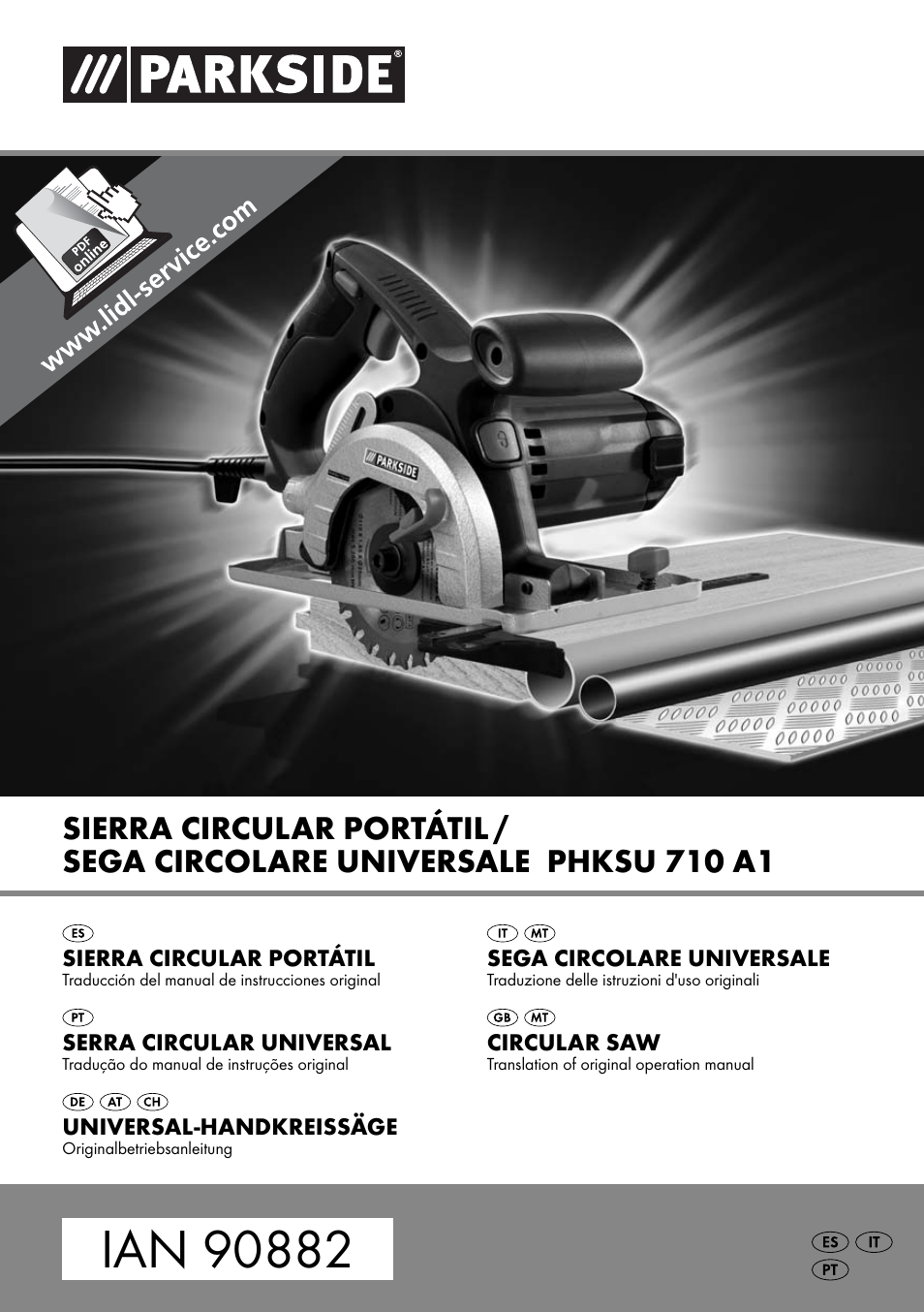 Parkside PHKSU 710 A1 User Manual | 64 pages