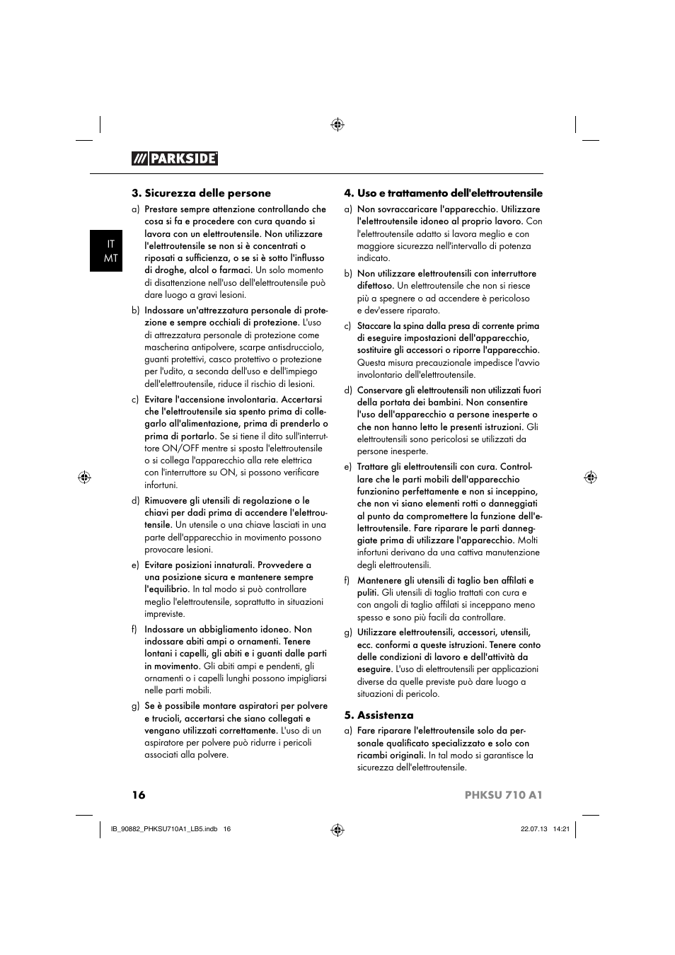 Parkside PHKSU 710 A1 User Manual | Page 19 / 64