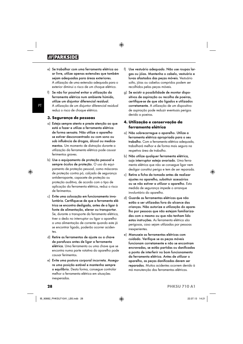 Parkside PHKSU 710 A1 User Manual | Page 31 / 64