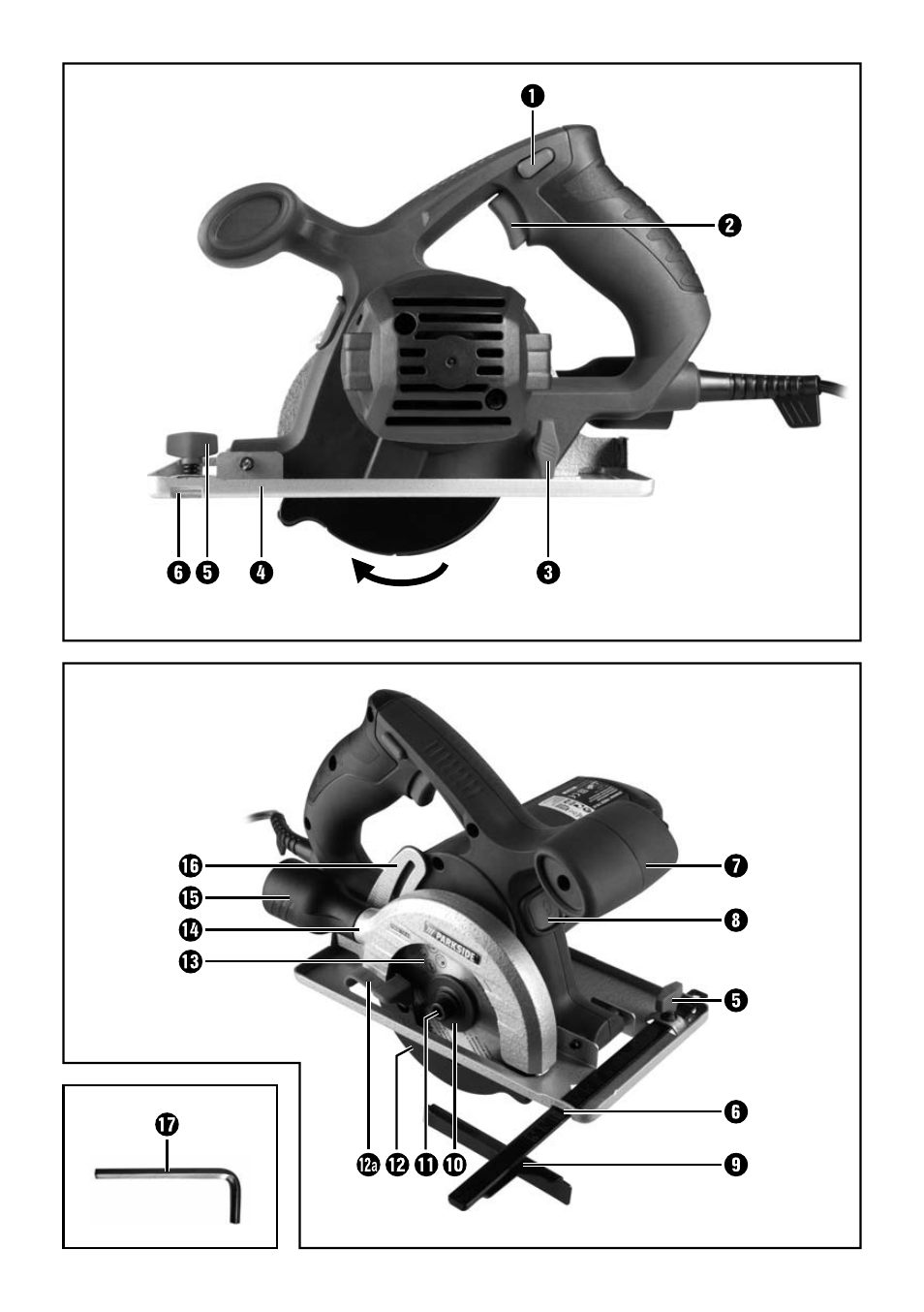 Parkside PHKSU 710 A1 User Manual | Page 3 / 64