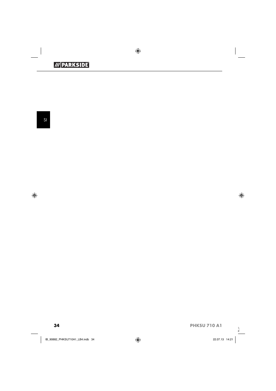 Parkside PHKSU 710 A1 User Manual | Page 37 / 64