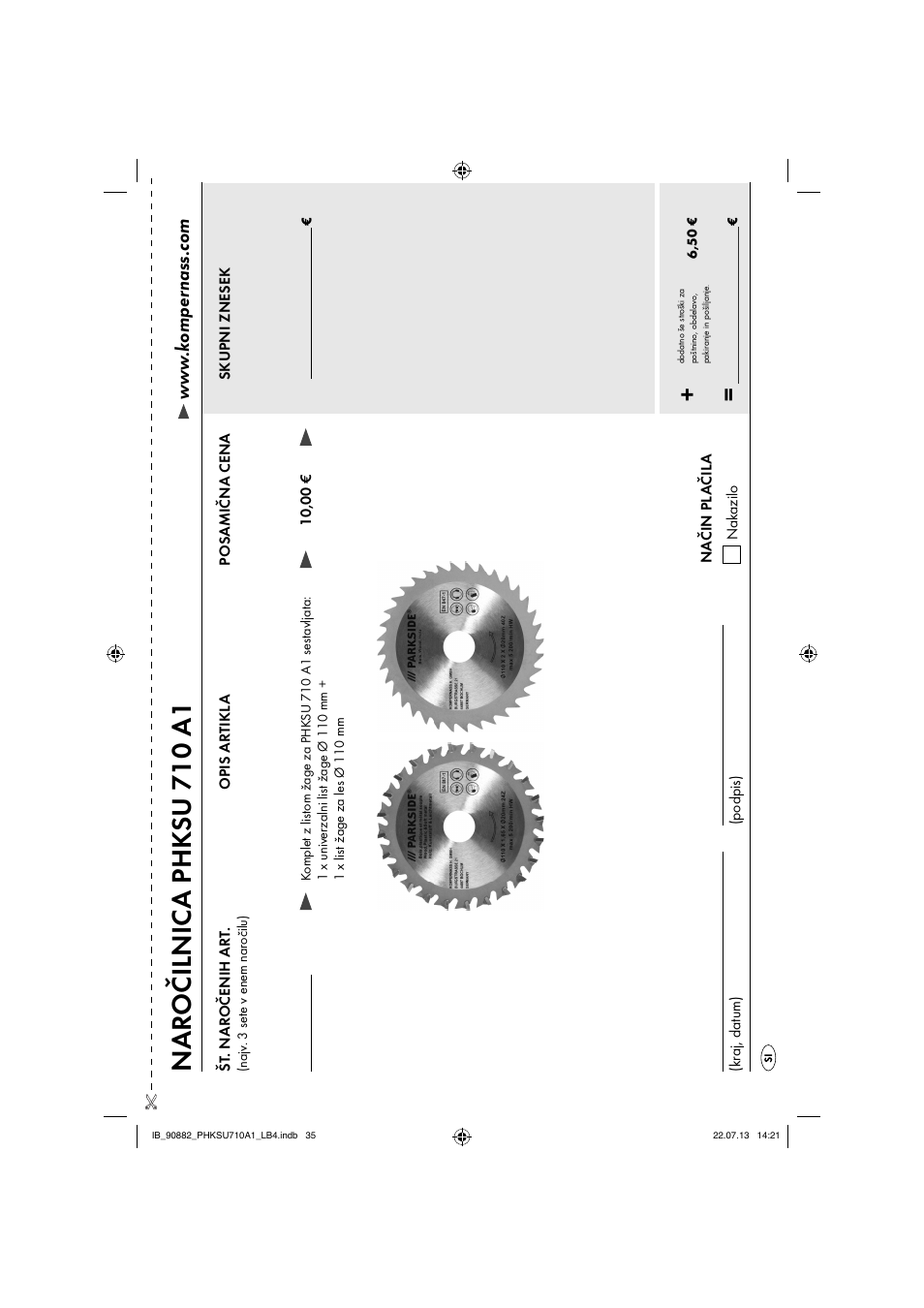 Nar očilnic a phk su 710 a1 | Parkside PHKSU 710 A1 User Manual | Page 38 / 64