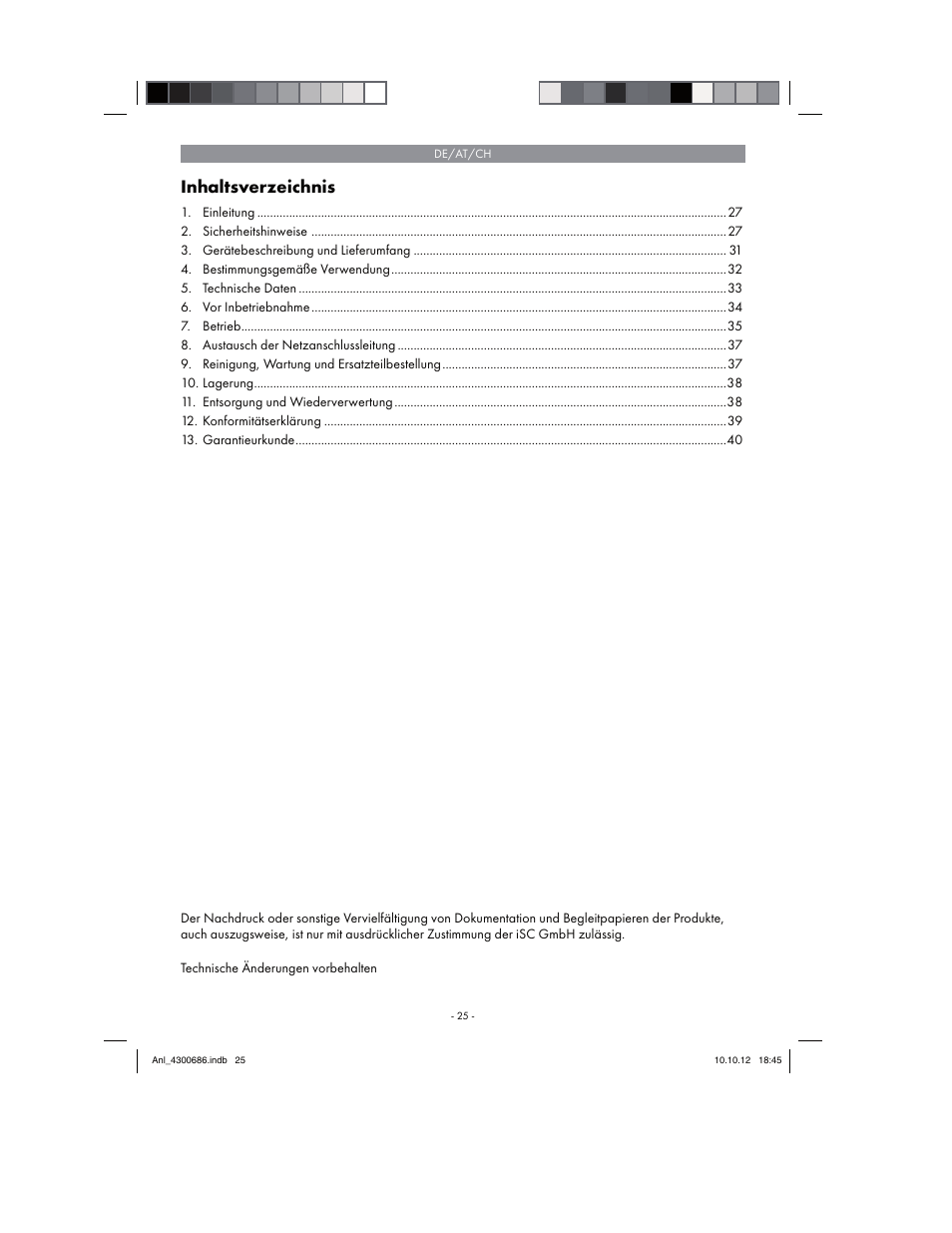 Parkside PKS 1700 B2 User Manual | Page 25 / 58