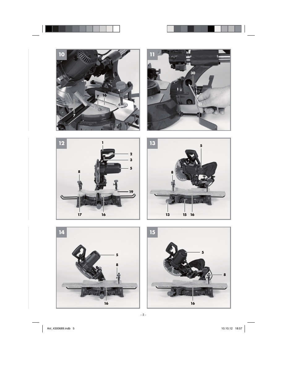 Parkside PKS 1700 B2 User Manual | Page 5 / 90