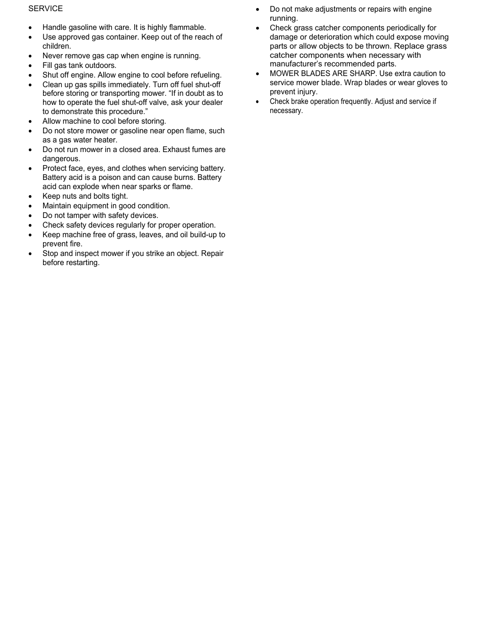 Dixon ZTR Mowers User Manual | Page 5 / 11