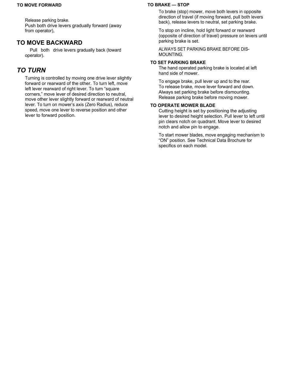 Dixon ZTR Mowers User Manual | Page 7 / 11