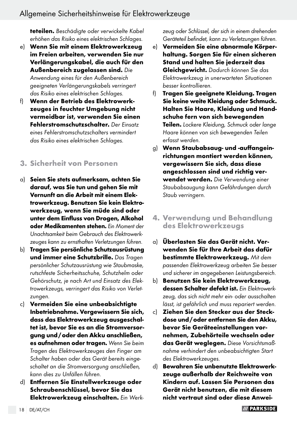 Parkside PABS 10.8 C2 User Manual | Page 18 / 34