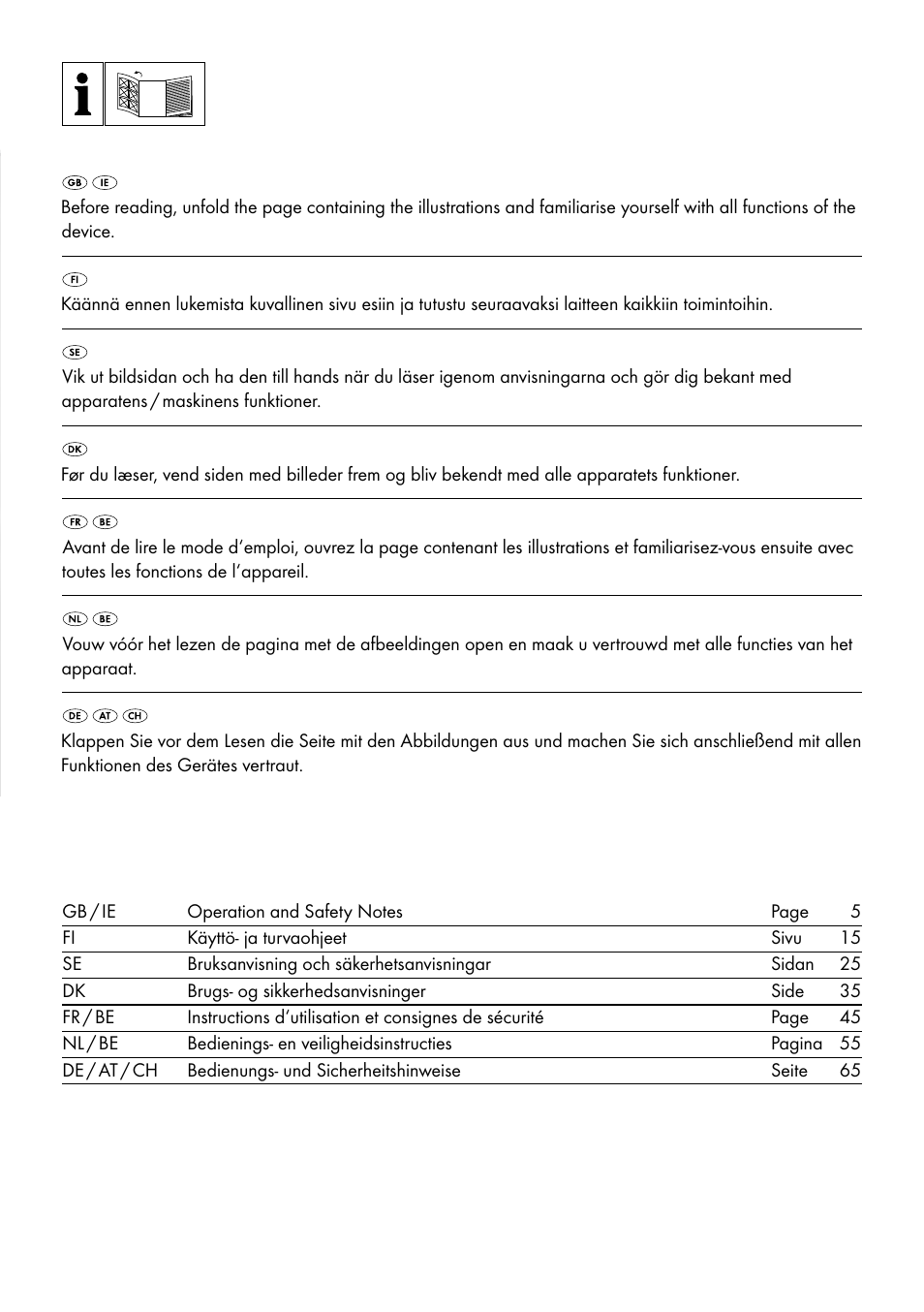 Parkside PABS 10.8 C2 User Manual | Page 2 / 75