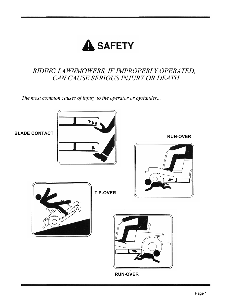 Dixon ZTR 5423 User Manual | Page 4 / 70