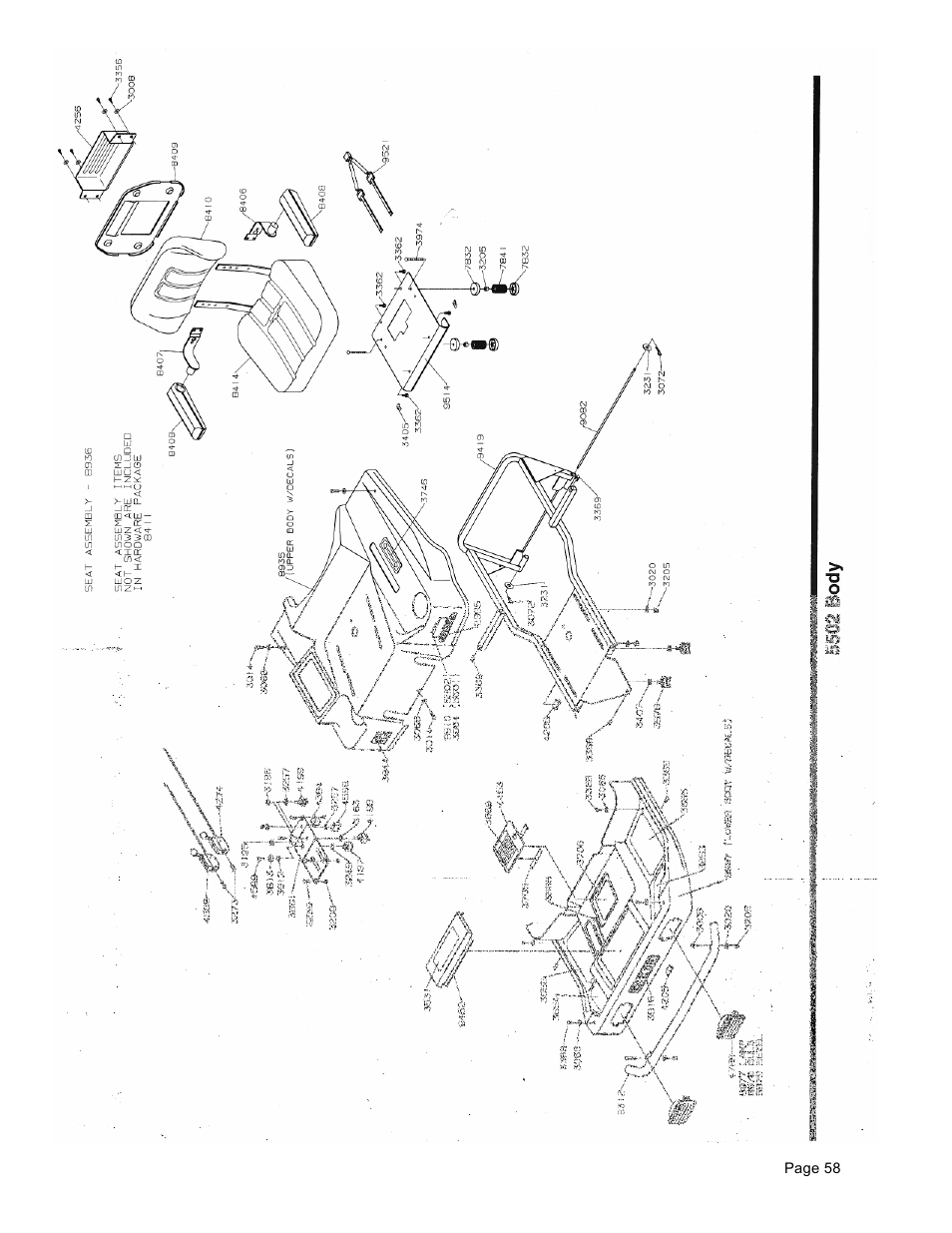 Dixon ZTR 5423 User Manual | Page 61 / 70