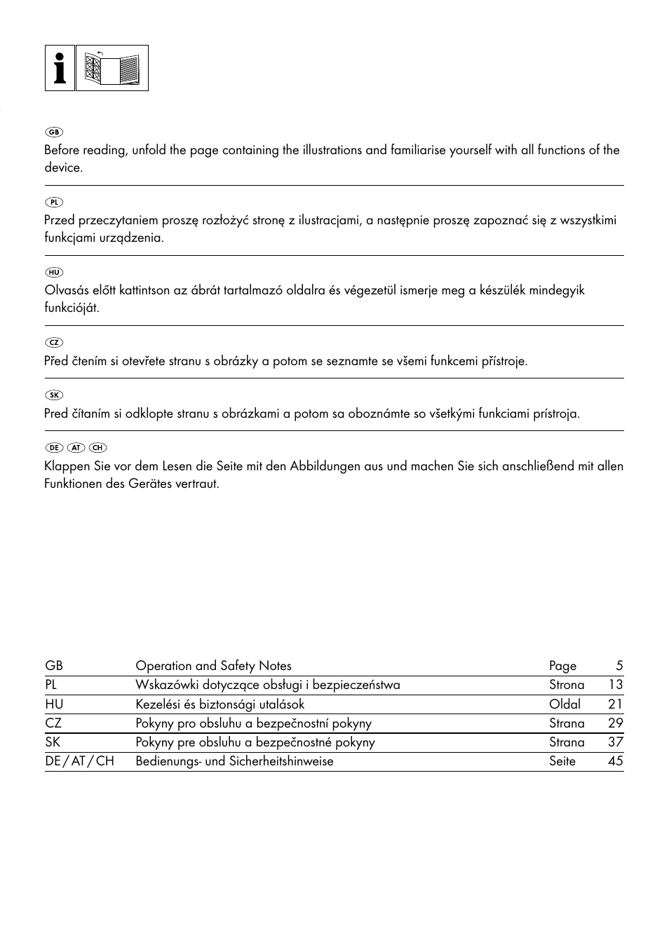 Parkside PAS 3.6 B1 User Manual | Page 2 / 53