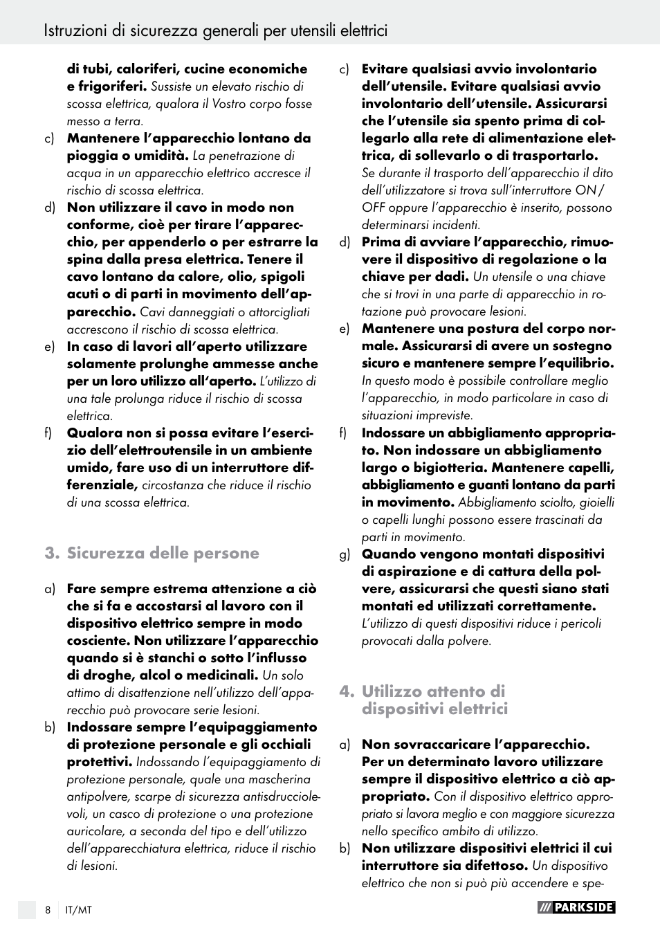 Parkside PABS 18-Li B3 User Manual | Page 8 / 35