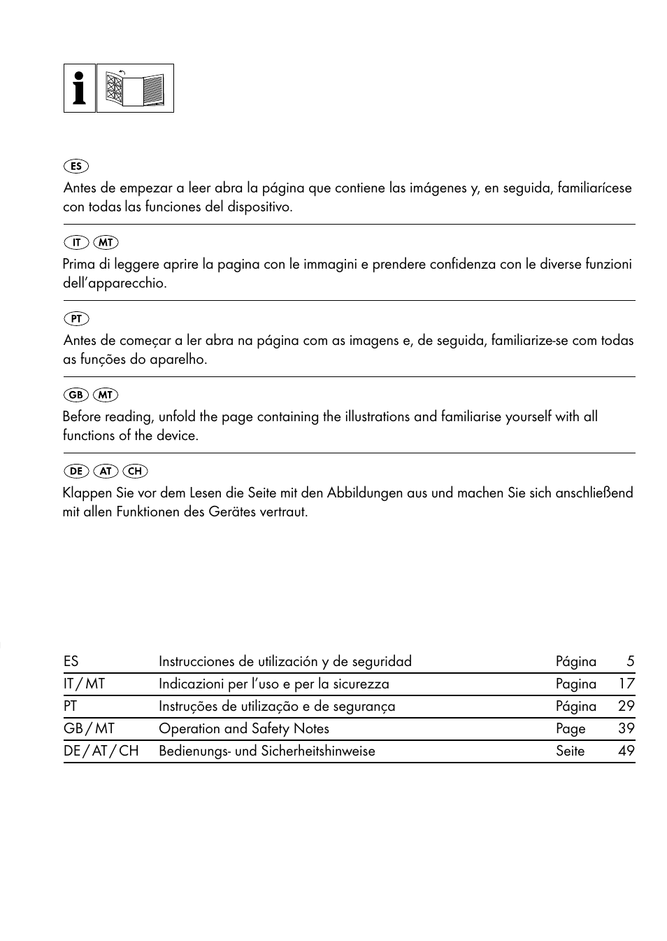 Parkside PDSP 1000 A1 User Manual | Page 2 / 60