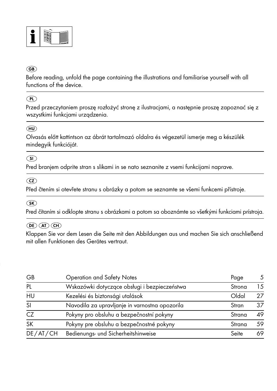 Parkside PDSP 1000 A1 User Manual | Page 2 / 80