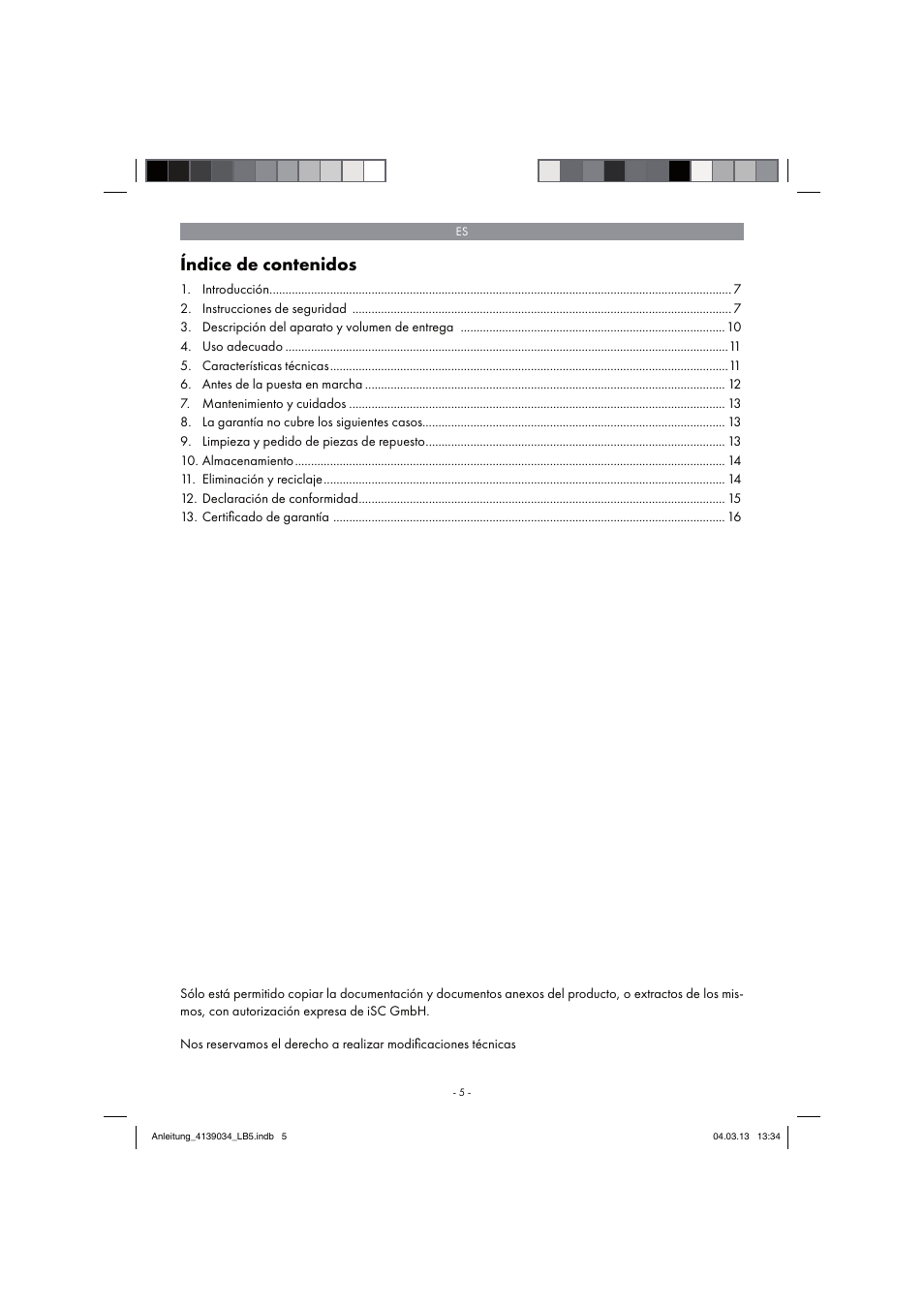 Parkside PDMH 4500 A2 User Manual | Page 5 / 66