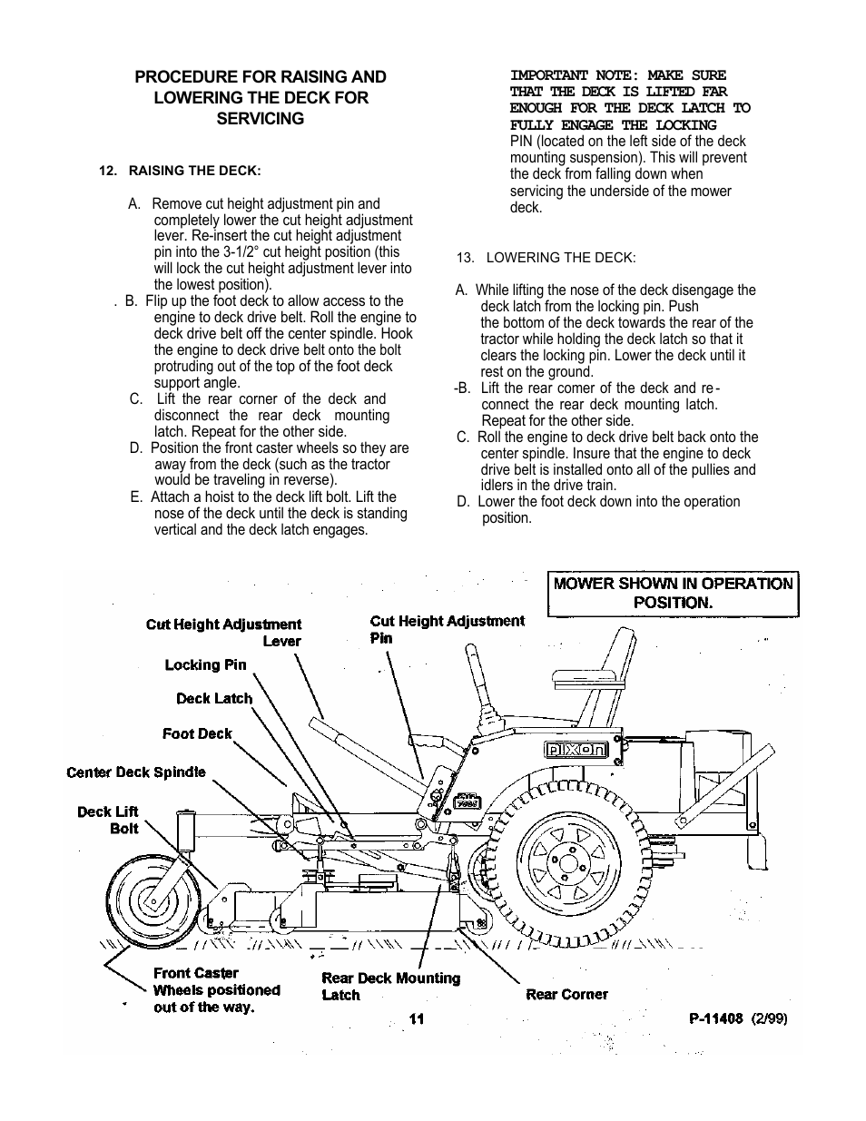 Dixon 700 Series User Manual | Page 15 / 21
