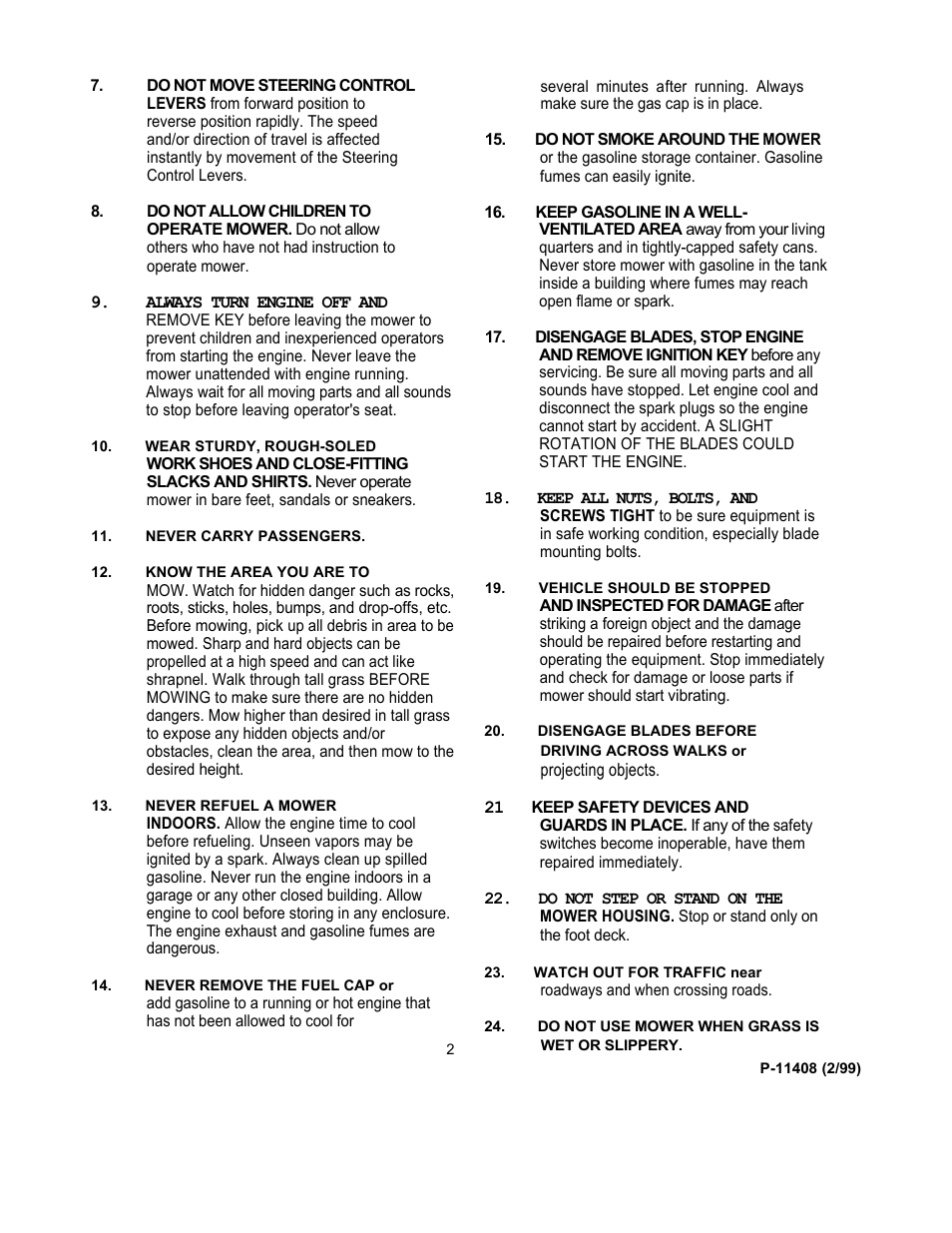 Dixon 700 Series User Manual | Page 6 / 21
