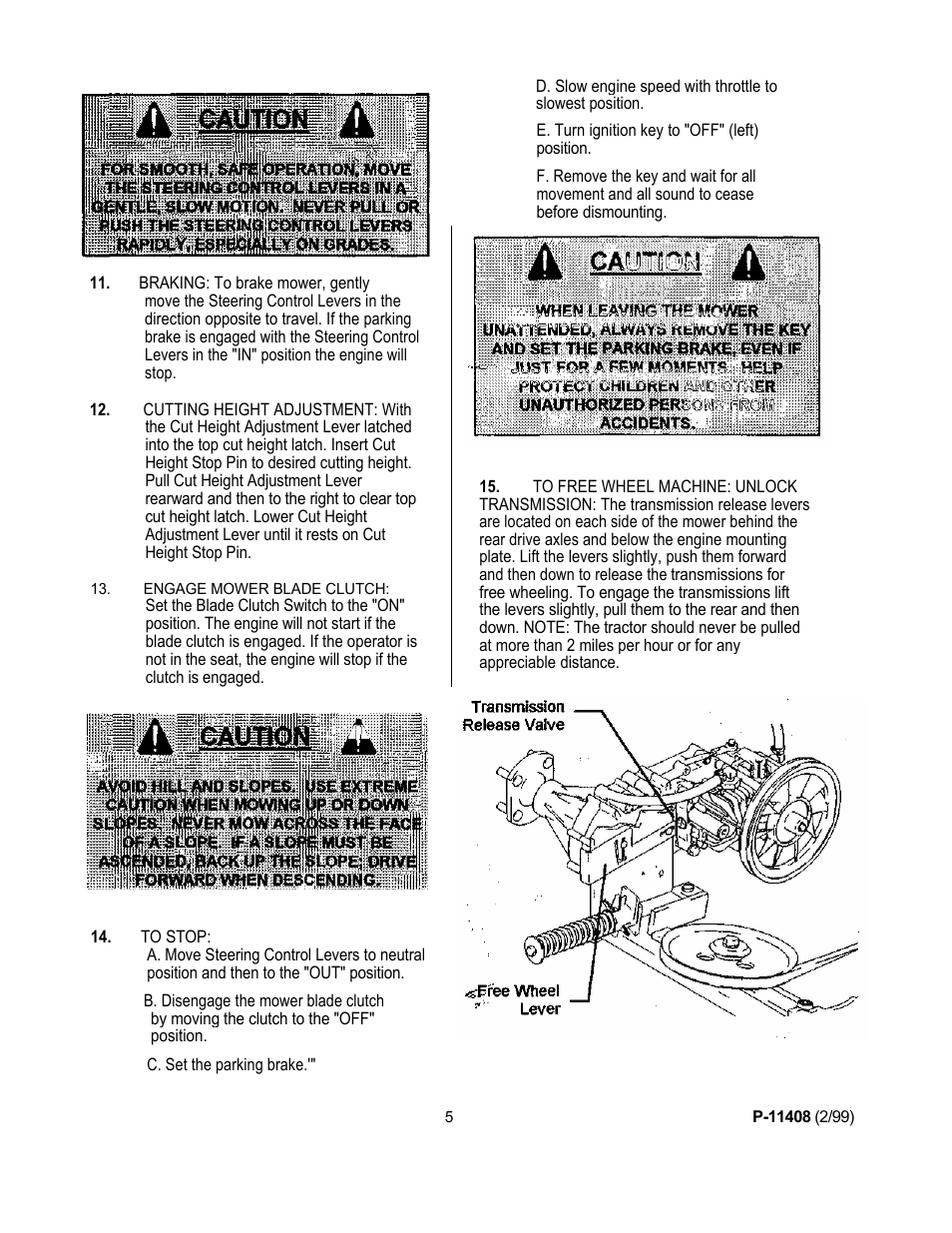 Dixon 700 Series User Manual | Page 9 / 21