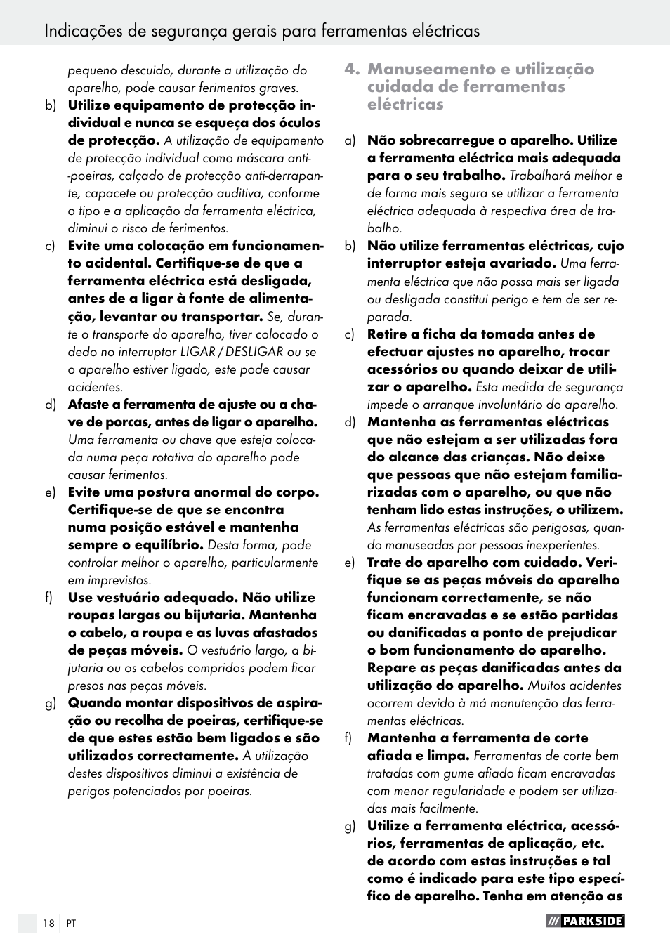 Parkside PFS 100 B2 User Manual | Page 18 / 42