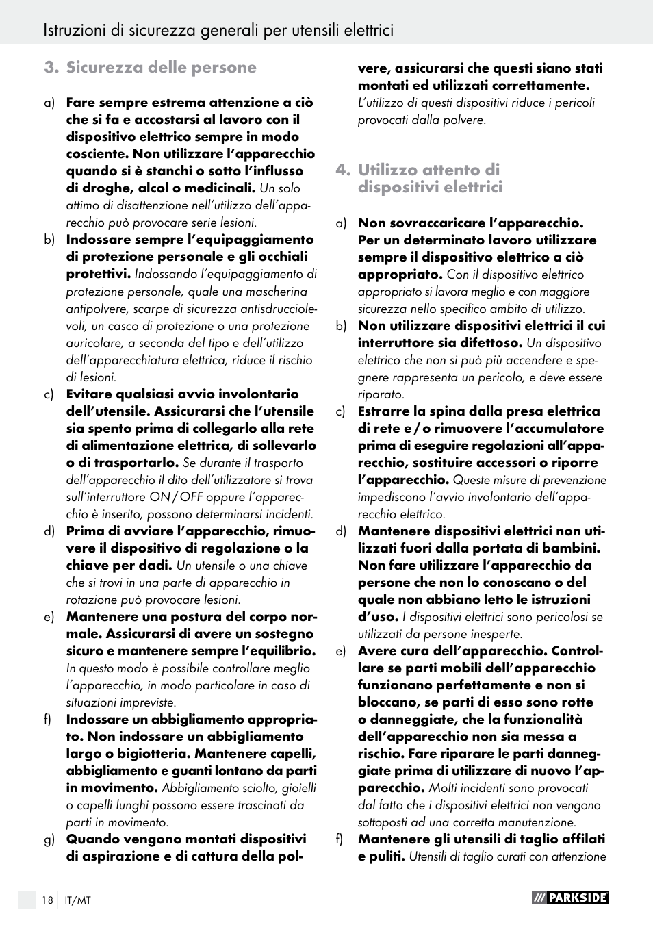 Parkside PAS 7.2 A1 User Manual | Page 18 / 50
