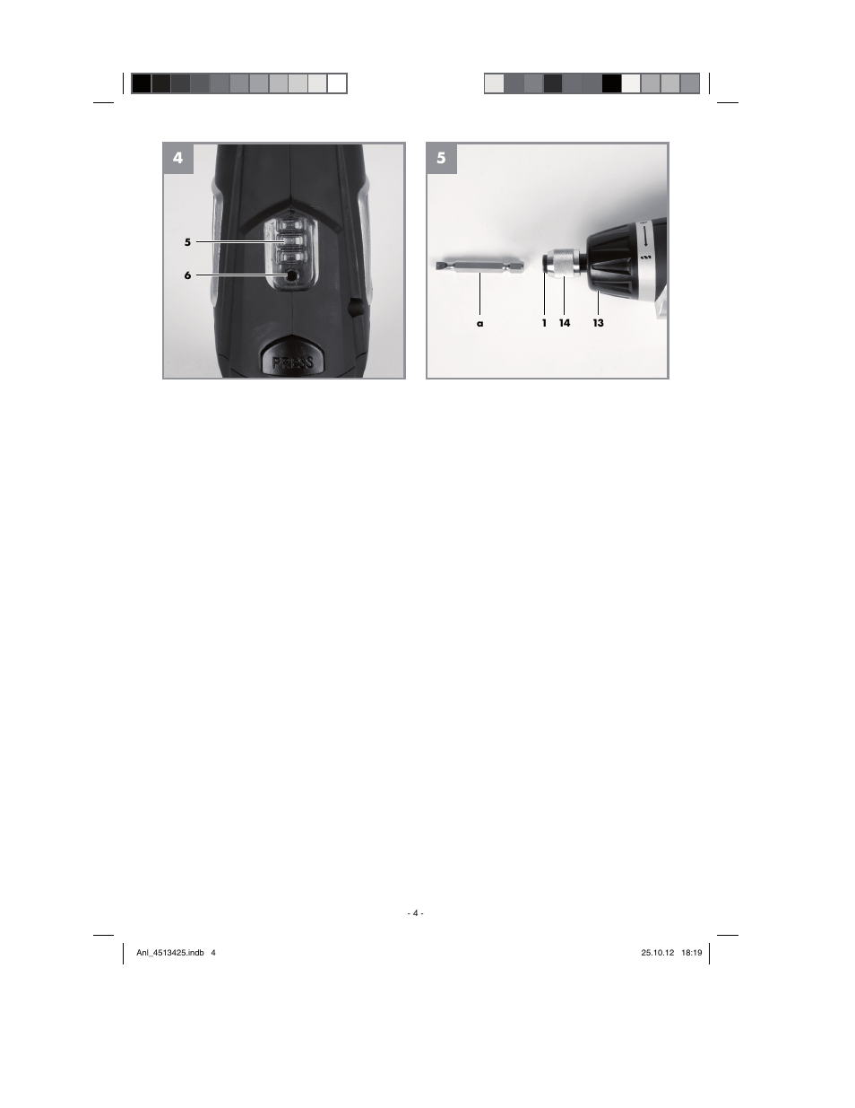 Parkside PASS 3.6 A1 User Manual | Page 4 / 78