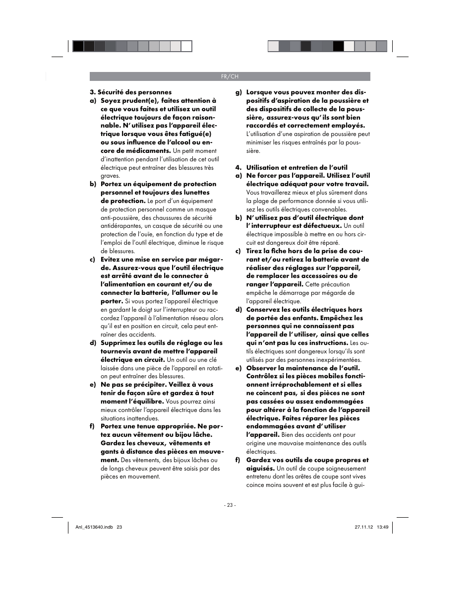 Parkside PABSW 10.8 A1 User Manual | Page 23 / 82