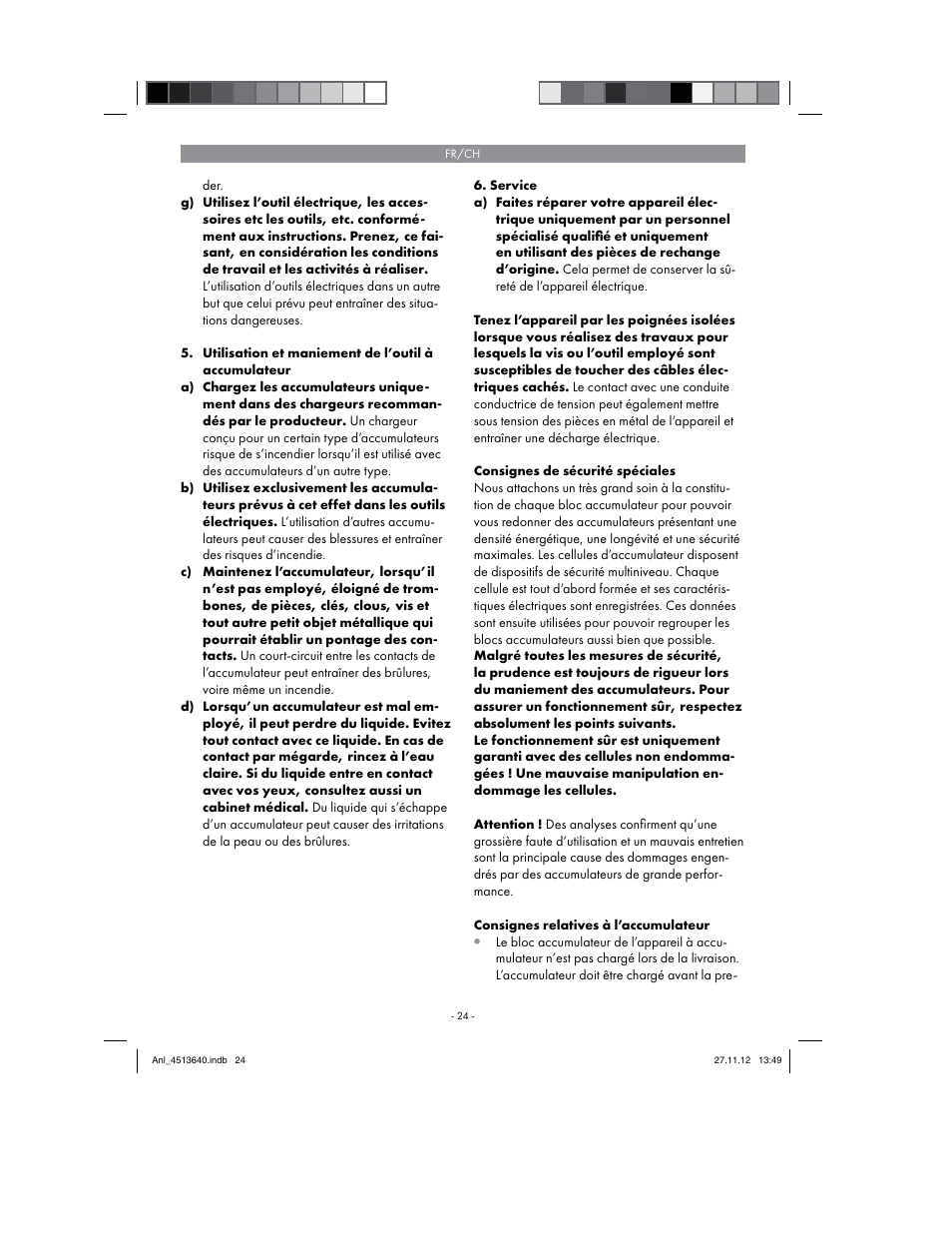 Parkside PABSW 10.8 A1 User Manual | Page 24 / 82