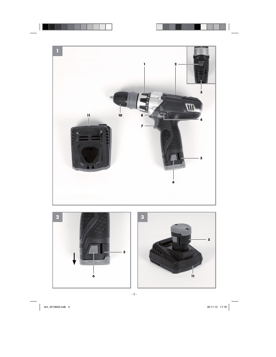 Parkside PABSW 10.8 A1 User Manual | Page 3 / 82
