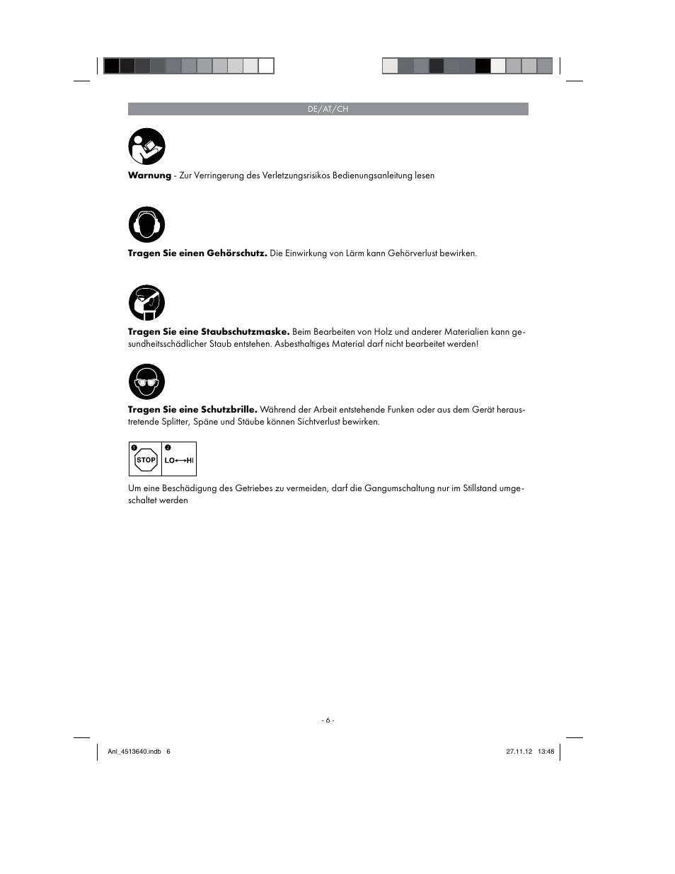 Parkside PABSW 10.8 A1 User Manual | Page 6 / 82