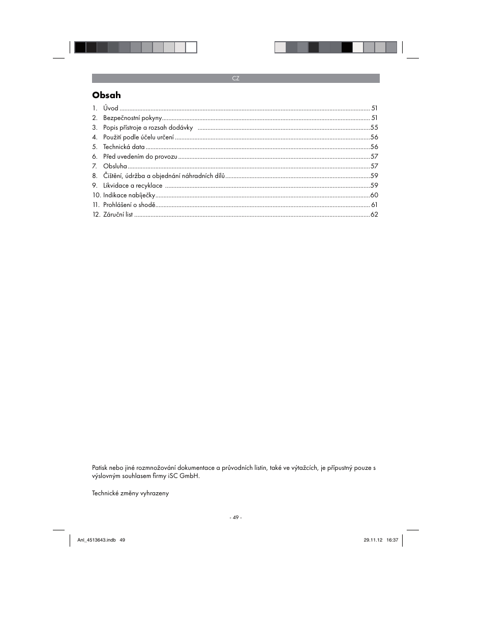 Parkside PABSW 10.8 A1 User Manual | Page 49 / 110