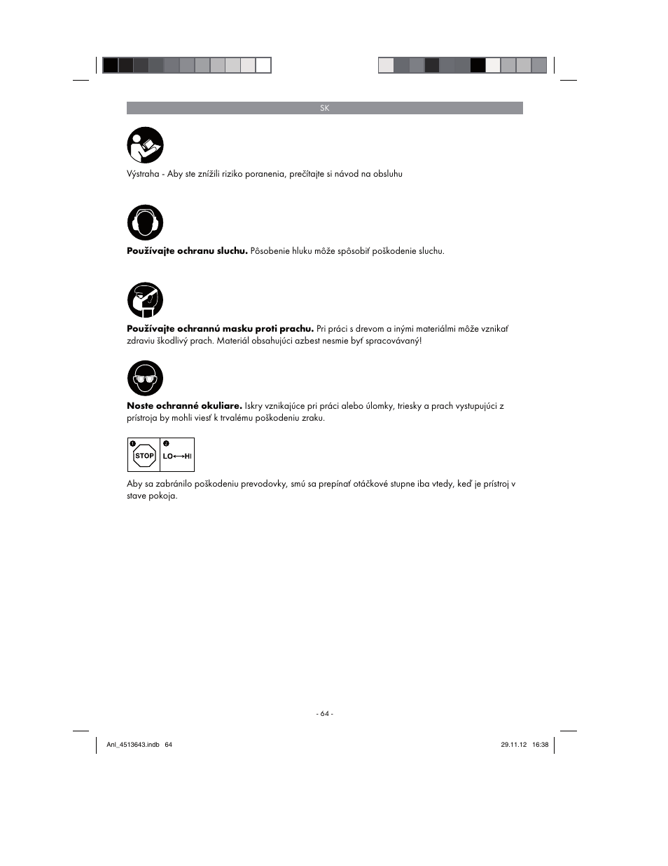 Parkside PABSW 10.8 A1 User Manual | Page 64 / 110