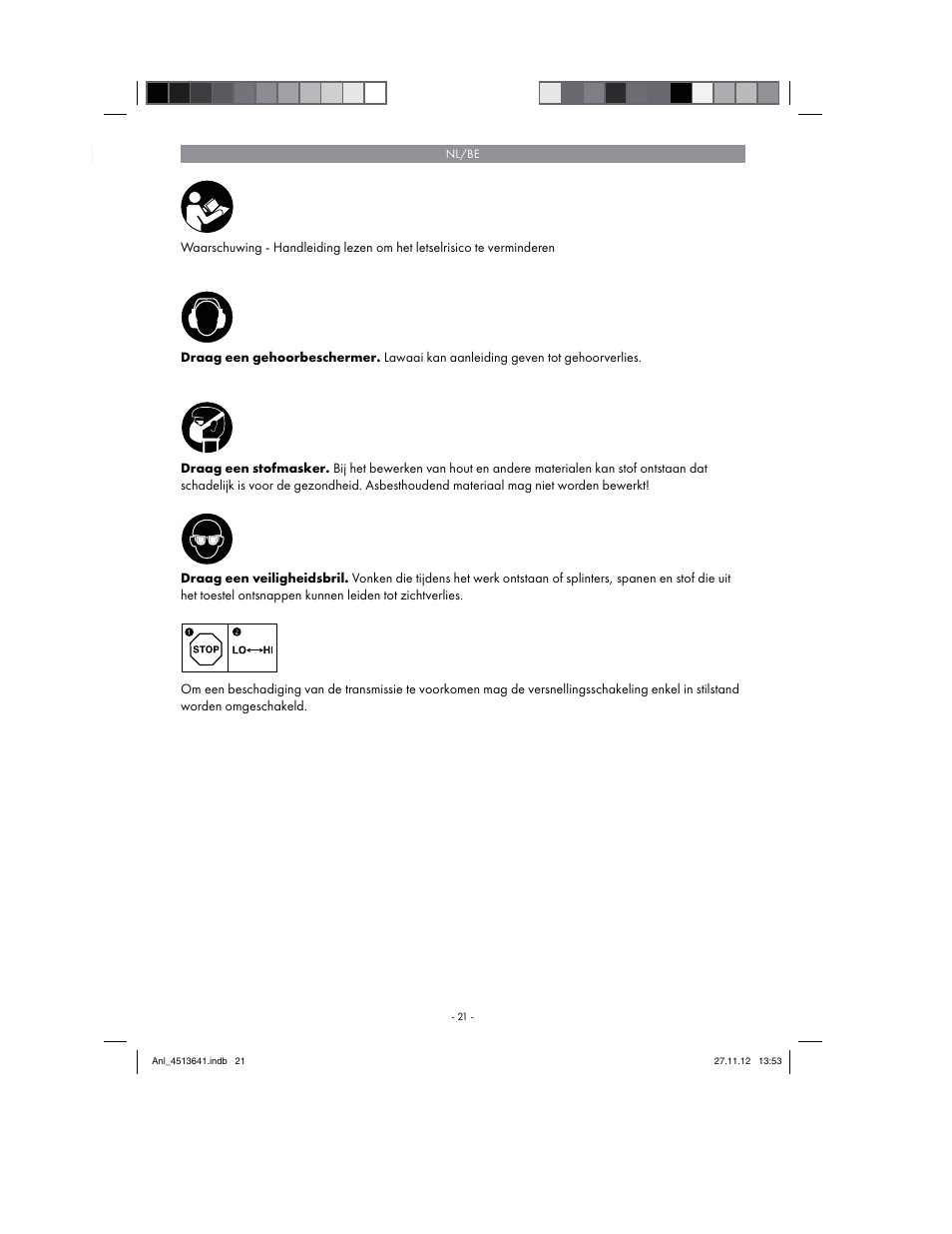 Parkside PABSW 10.8 A1 User Manual | Page 21 / 66