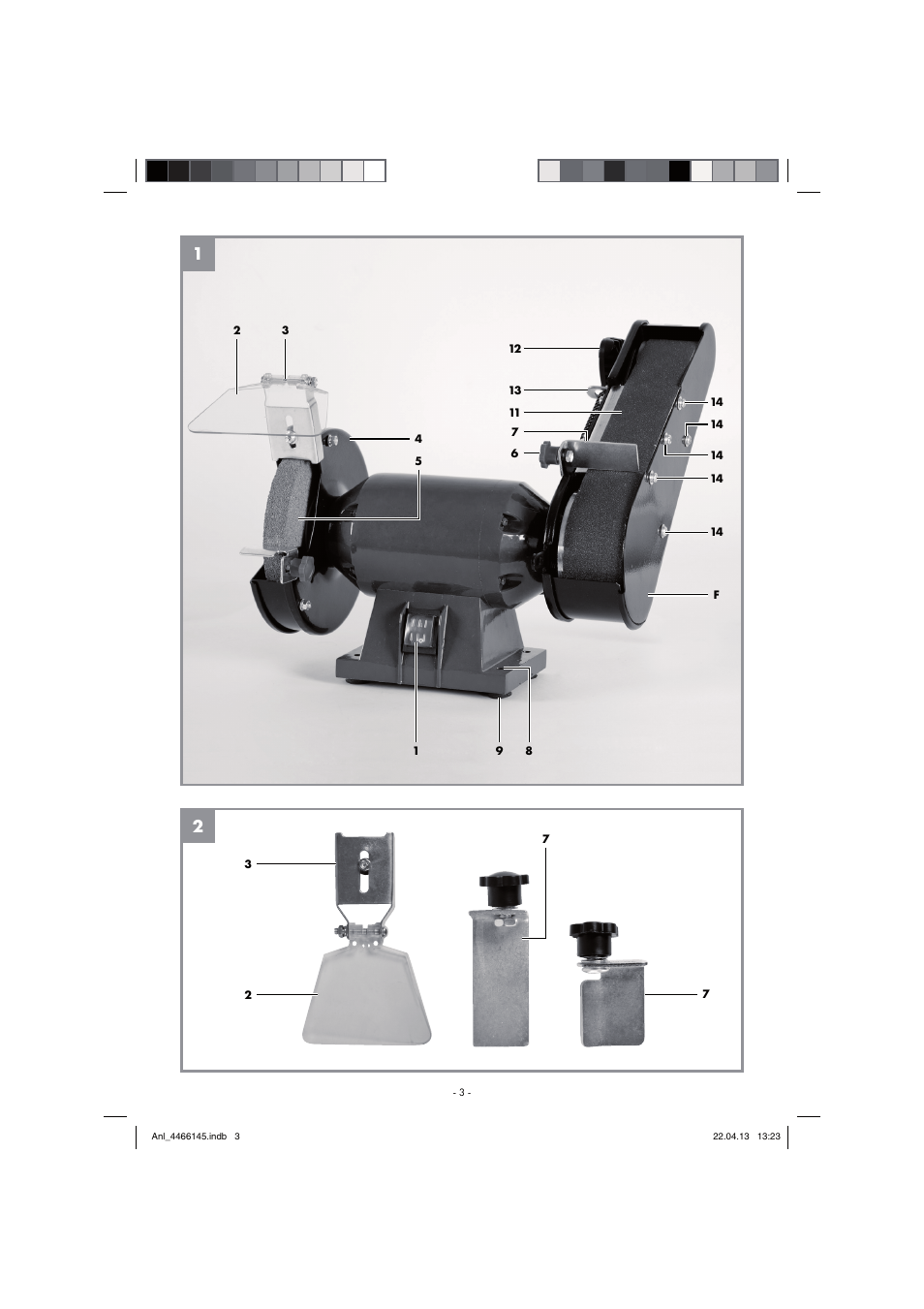 Parkside PSDS 240 A1 User Manual | Page 3 / 74