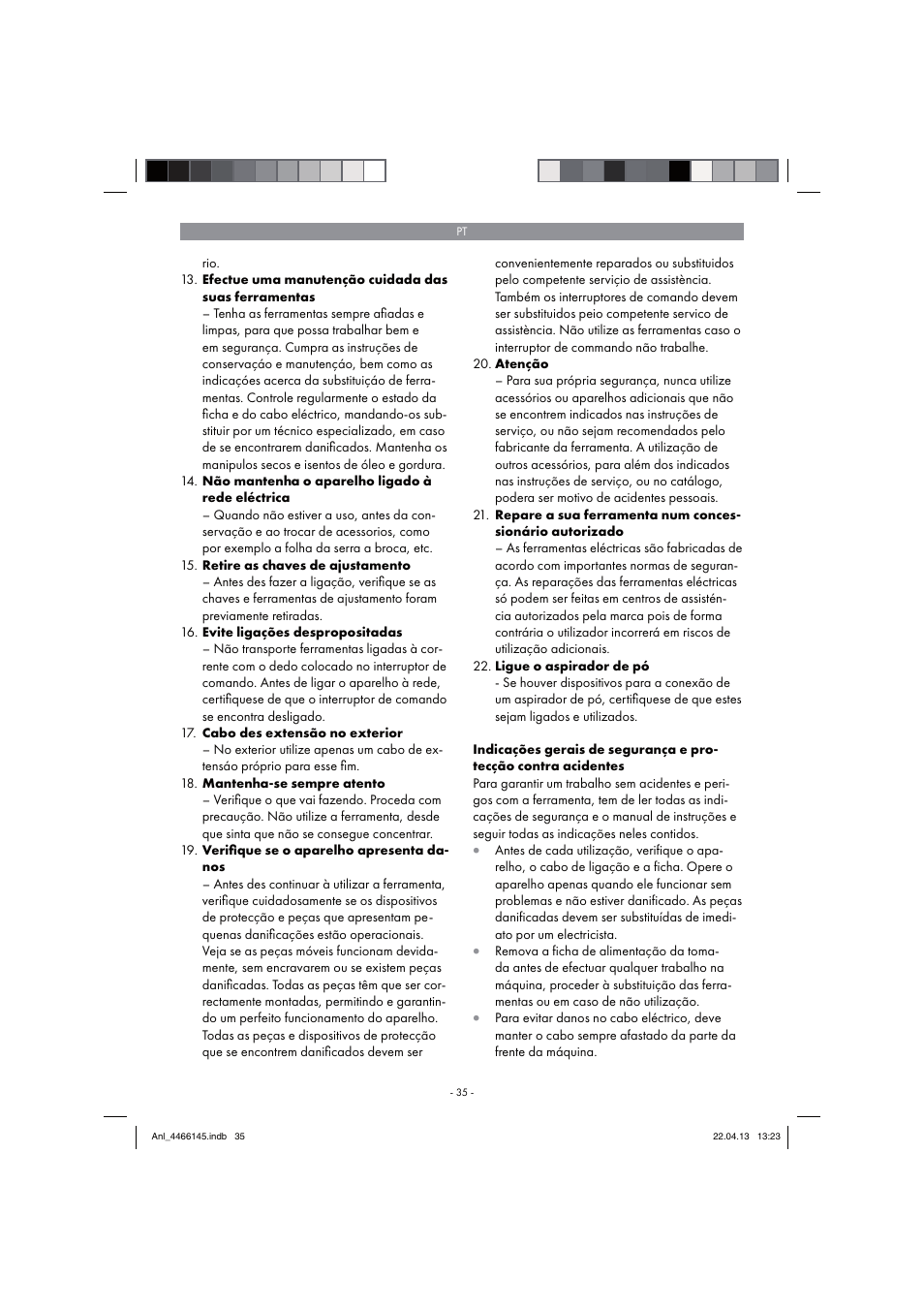 Parkside PSDS 240 A1 User Manual | Page 35 / 74