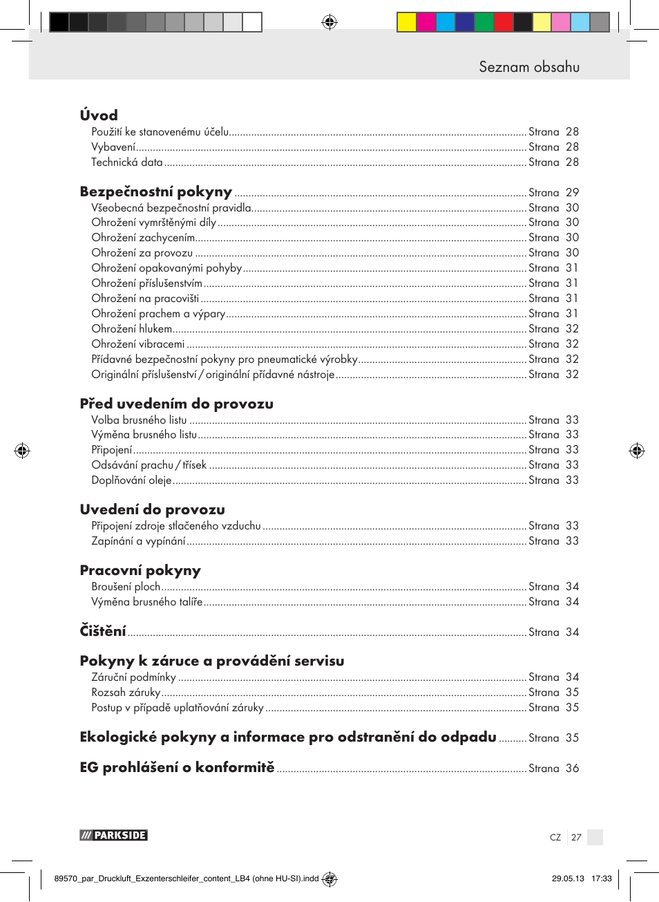 Parkside PDEXS 150 A1 User Manual | Page 27 / 60