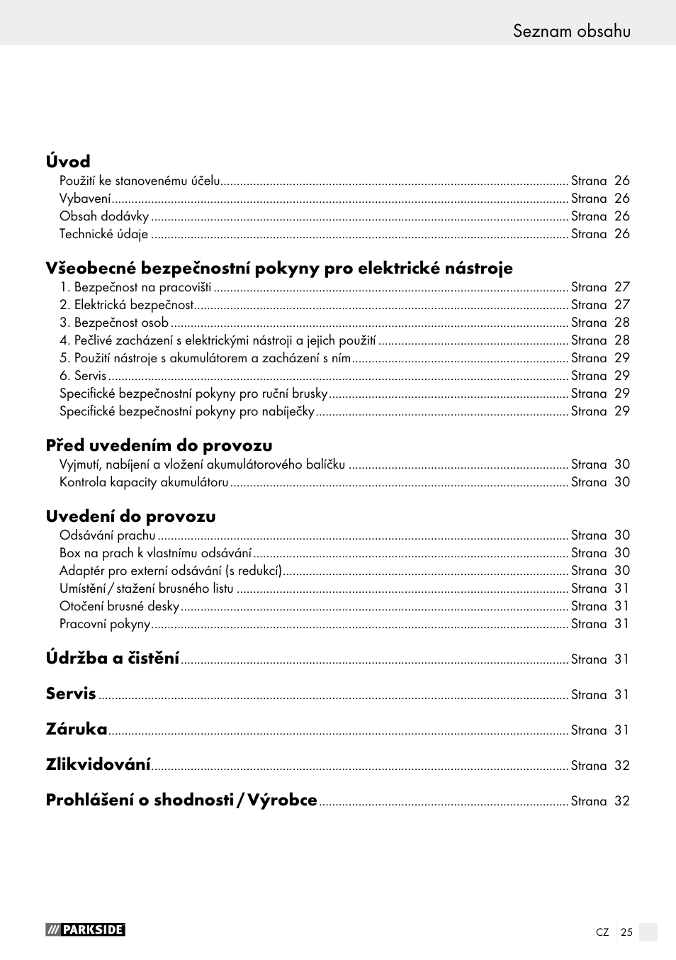 Parkside PAHS 12 A1 User Manual | Page 25 / 44