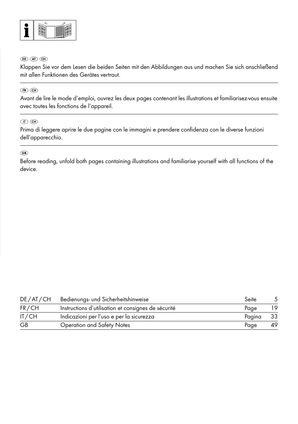 Parkside PWS 230 A1 User Manual | Page 2 / 62