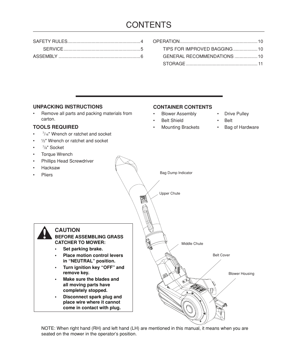 Dixon 115 239947 User Manual | Page 3 / 18