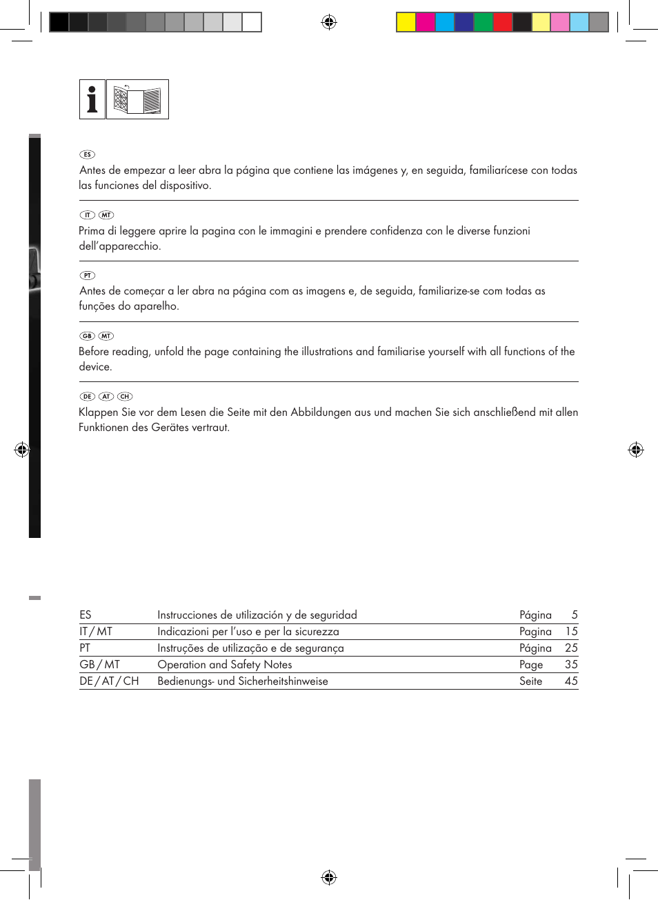 Parkside PTS 480 A1 User Manual | Page 2 / 55