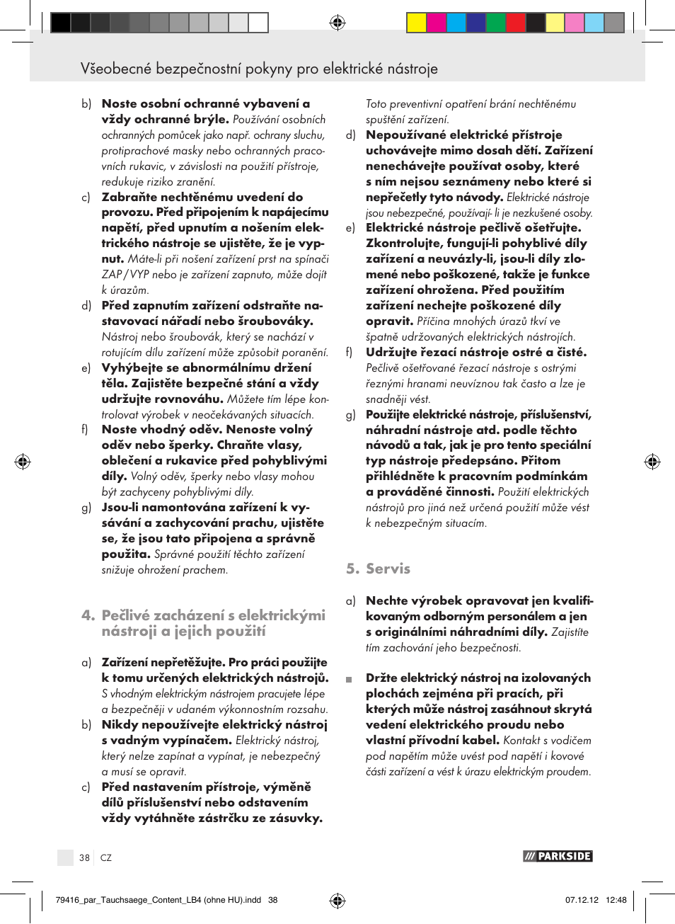 Servis | Parkside PTS 480 A1 User Manual | Page 38 / 65