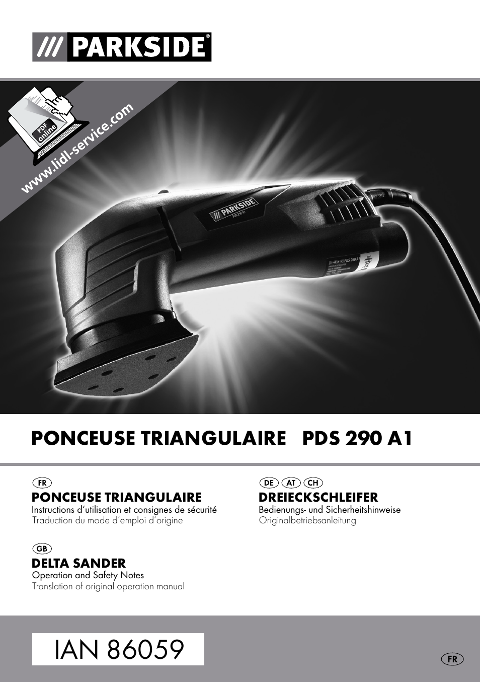 Parkside PDS 290 A1 User Manual | 33 pages