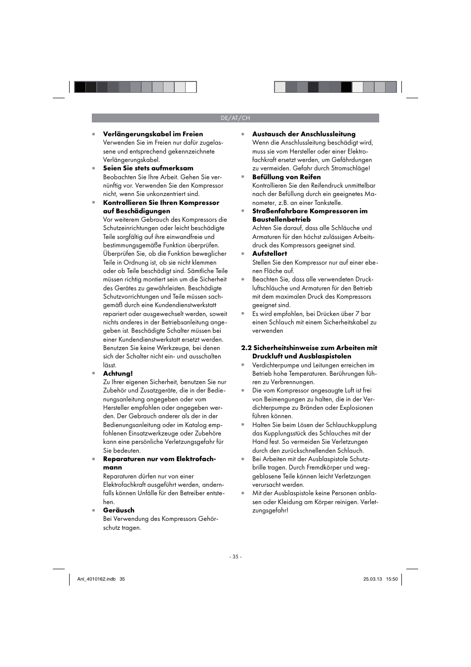 Parkside PKO 400 B2 User Manual | Page 35 / 62