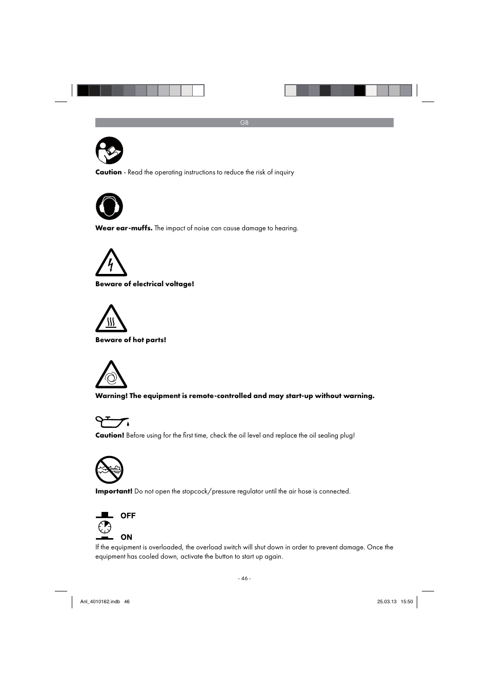 Parkside PKO 400 B2 User Manual | Page 46 / 62