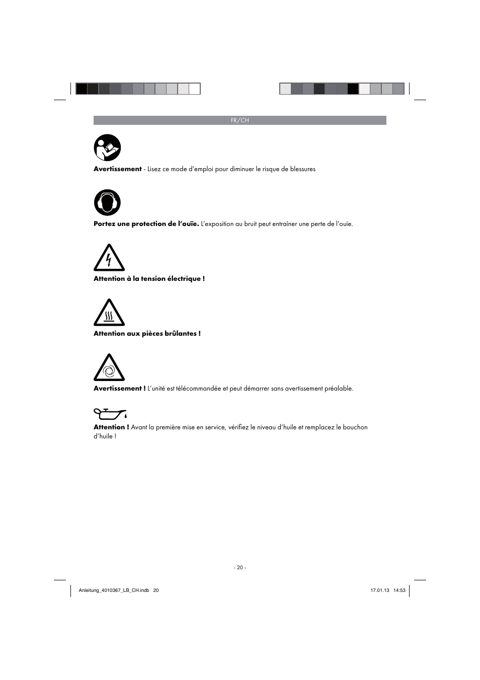 Parkside PKO 270 A1 User Manual | Page 20 / 62