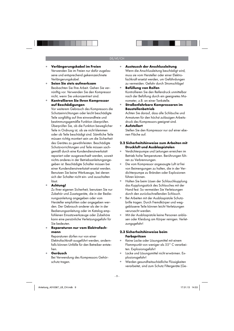 Parkside PKO 270 A1 User Manual | Page 9 / 62