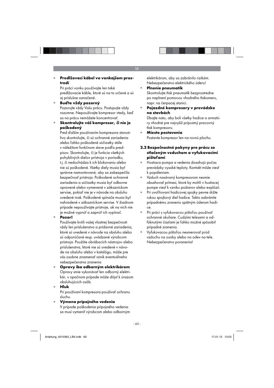 Parkside PKO 270 A1 User Manual | Page 60 / 98