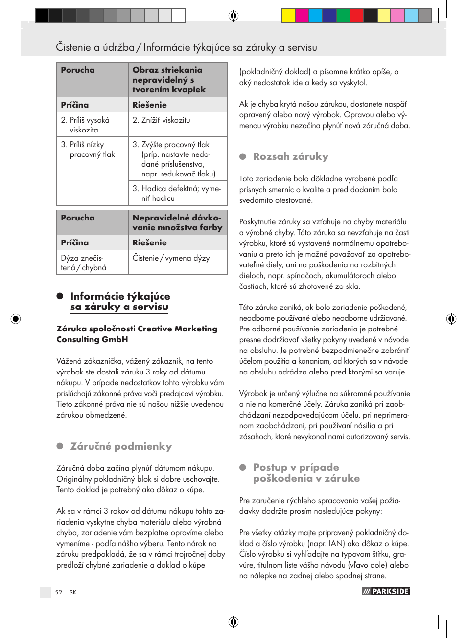 Parkside PABK 60 A1 User Manual | Page 52 / 65