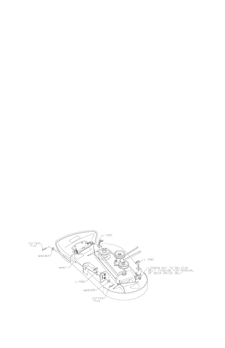 Care and maintenance, Deck removal - zeeter hl 36 | Dixon Zeeter 16246-0803 User Manual | Page 37 / 48