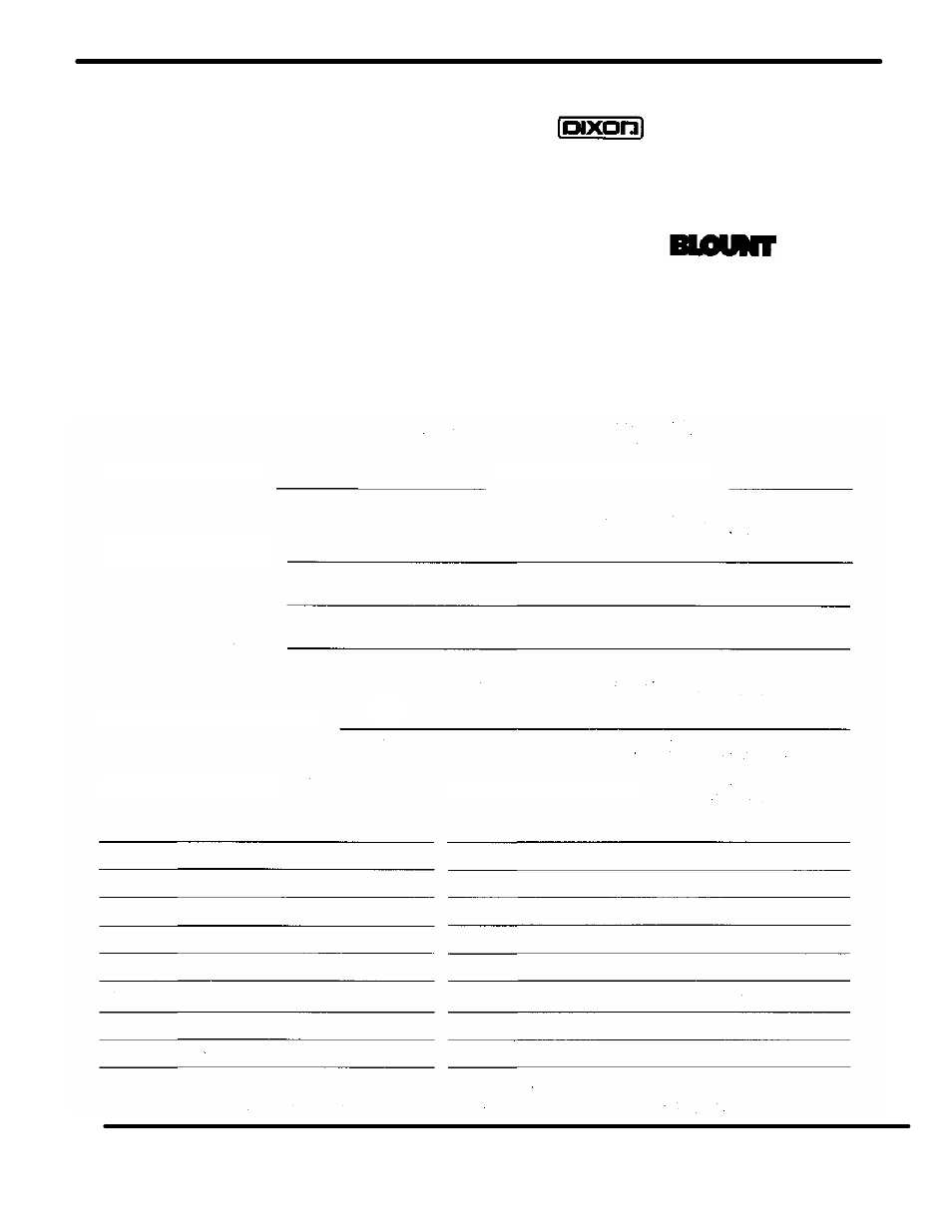 Owner information, Date oil changed, Date engine tuned | Dixon 3000 Series User Manual | Page 37 / 38